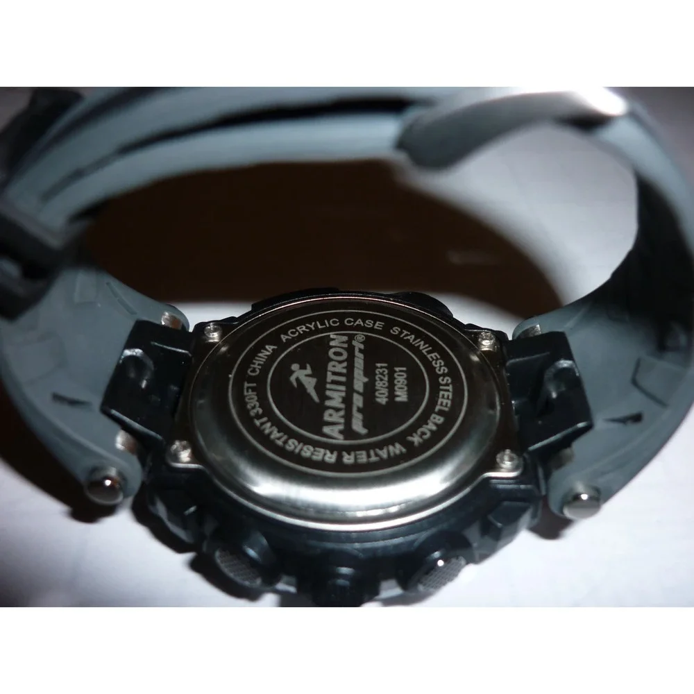 ARMITRON Pro Sport 40/8231 Acrylic Case Quartz Digital Men's‎ Watch